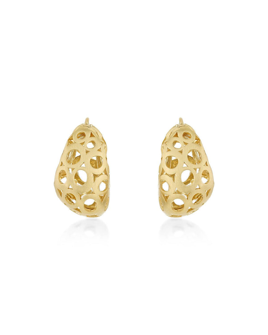 Muse Earrings Size 2- Yellow Gold