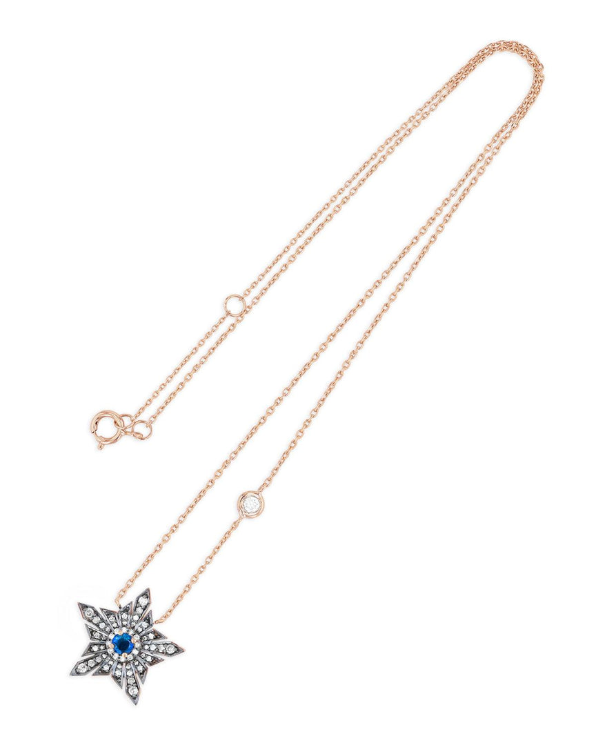 Star Necklace- Yellow Gold