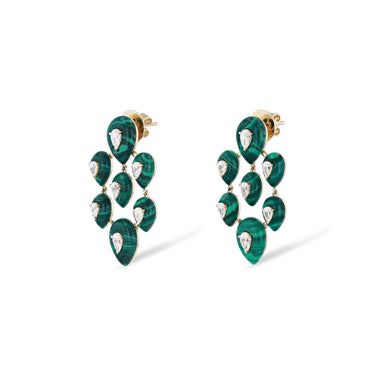 Merveilles Malachite Earrings