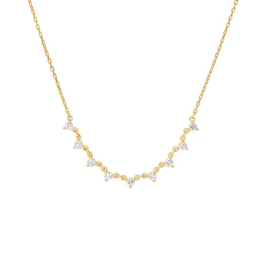 Alexa, 9 Diamonds Necklace