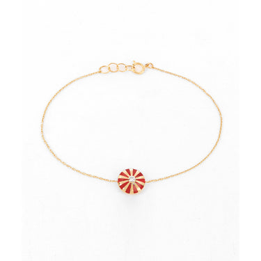 Mini Mila Sun Bracelet - Yellow Gold