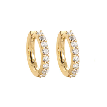 Alexa, Diamond Hoops Size 2